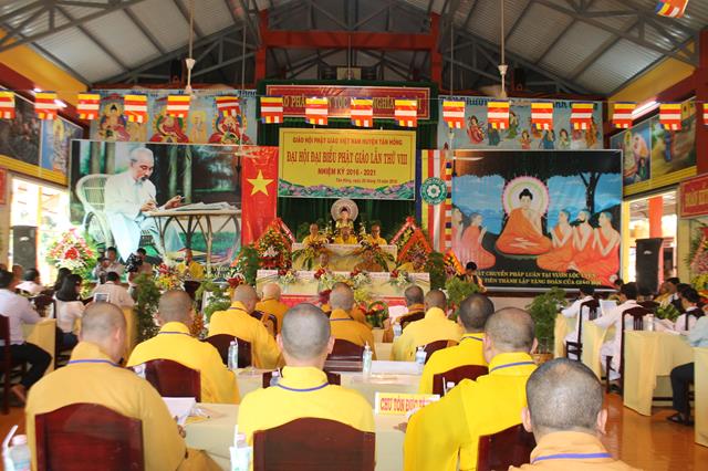 PG Đồng Tháp: Suy Cử Tân BTS Phật Giáo Huyện Tân Hồng nhiệm kỳ VIII