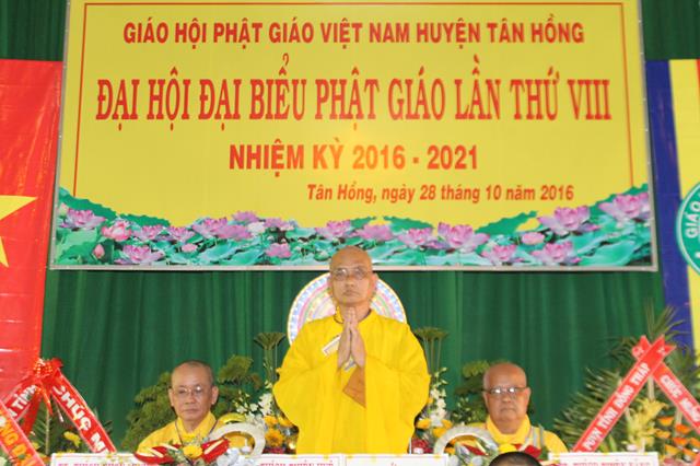 PG Đồng Tháp: Suy Cử Tân BTS Phật Giáo Huyện Tân Hồng nhiệm kỳ VIII