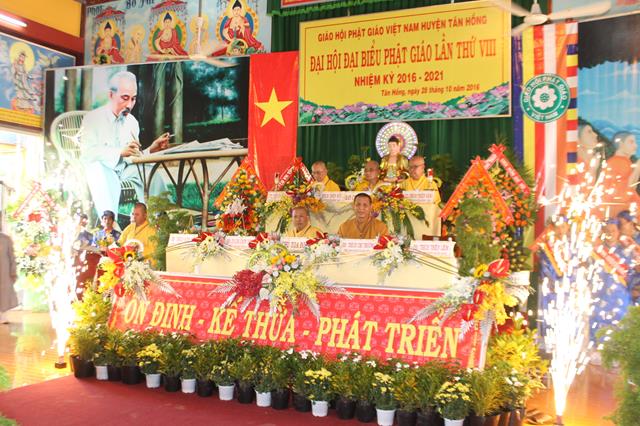 PG Đồng Tháp: Suy Cử Tân BTS Phật Giáo Huyện Tân Hồng nhiệm kỳ VIII