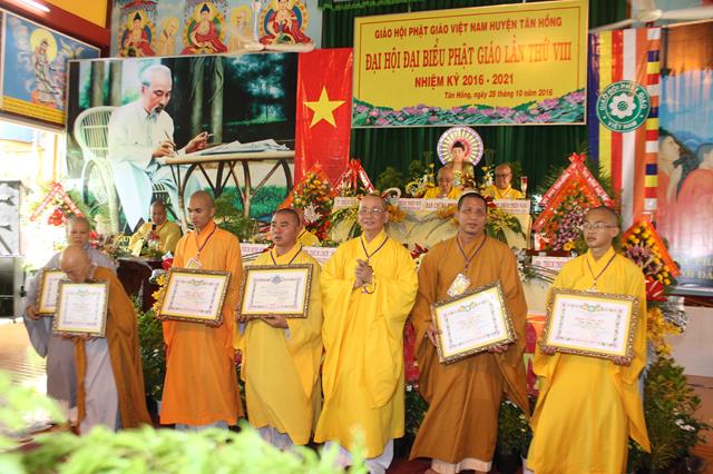 PG Đồng Tháp: Suy Cử Tân BTS Phật Giáo Huyện Tân Hồng nhiệm kỳ VIII