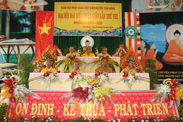 PG Đồng Tháp: Suy Cử Tân BTS Phật Giáo Huyện Tân Hồng nhiệm kỳ VIII