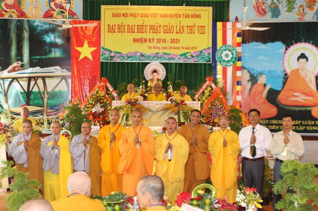 PG Đồng Tháp: Suy Cử Tân BTS Phật Giáo Huyện Tân Hồng nhiệm kỳ VIII