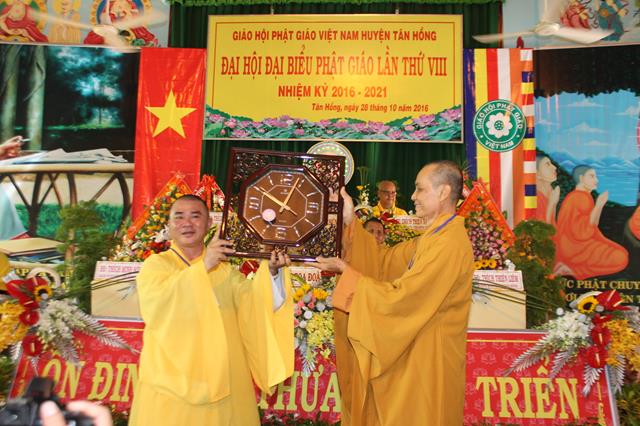 PG Đồng Tháp: Suy Cử Tân BTS Phật Giáo Huyện Tân Hồng nhiệm kỳ VIII