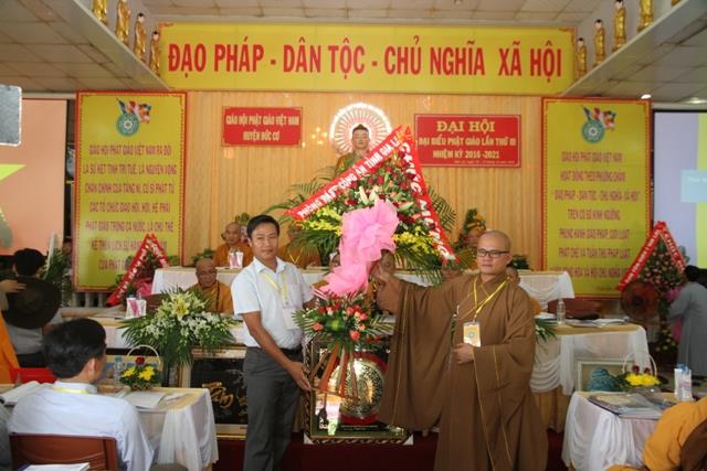 Gia Lai: Đại hội Phật giáo huyện Đức Cơ nhiệm kỳ 2016-2021
