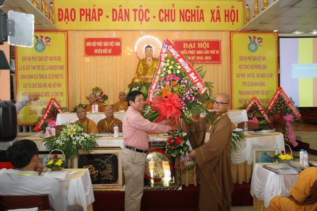 Gia Lai: Đại hội Phật giáo huyện Đức Cơ nhiệm kỳ 2016-2021