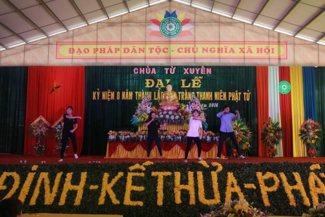 Thái Bình: Kỷ niệm 8 năm Đạo tràng thanh niên Phật tử chùa Từ Xuyên