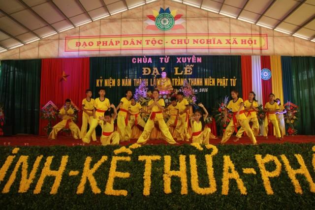 Thái Bình: Kỷ niệm 8 năm Đạo tràng thanh niên Phật tử chùa Từ Xuyên
