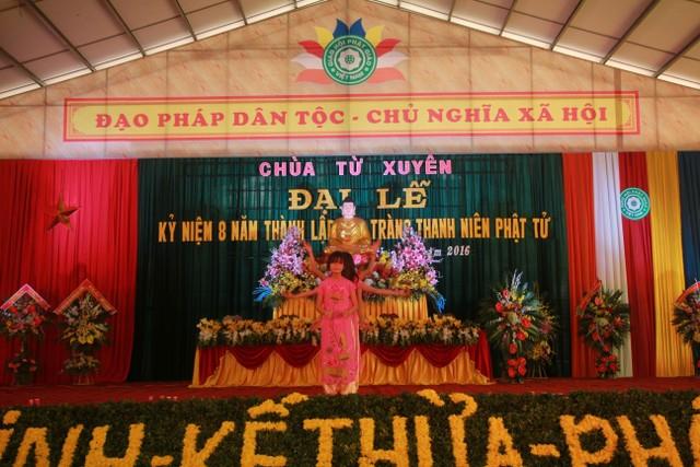 Thái Bình: Kỷ niệm 8 năm Đạo tràng thanh niên Phật tử chùa Từ Xuyên