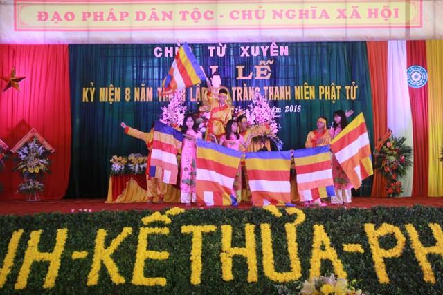 Thái Bình: Kỷ niệm 8 năm Đạo tràng thanh niên Phật tử chùa Từ Xuyên