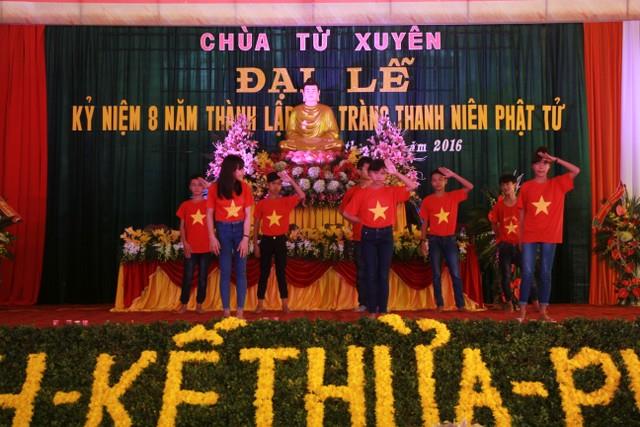 Thái Bình: Kỷ niệm 8 năm Đạo tràng thanh niên Phật tử chùa Từ Xuyên