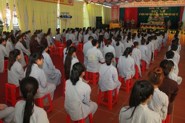 Thái Bình: Kỷ niệm 8 năm Đạo tràng thanh niên Phật tử chùa Từ Xuyên