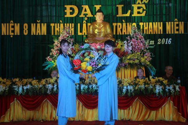 Thái Bình: Kỷ niệm 8 năm Đạo tràng thanh niên Phật tử chùa Từ Xuyên