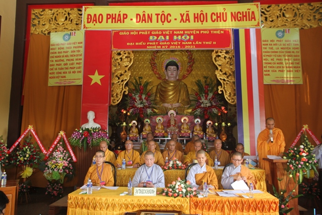 Gia Lai: Đại hội đại biểu Phật giáo huyện Phú Thiện, nhiệm kỳ 2016 - 2021
