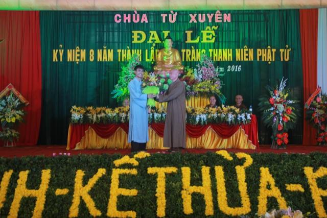 Thái Bình: Kỷ niệm 8 năm Đạo tràng thanh niên Phật tử chùa Từ Xuyên