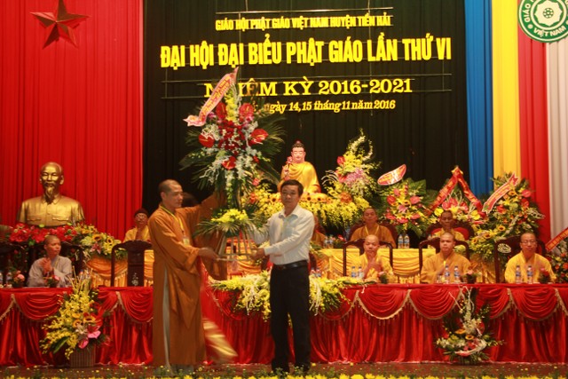 Thái Bình: Đại hội đại biểu Phật giáo huyện Tiền Hải lần V