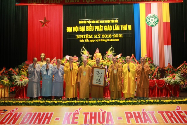 Thái Bình: Đại hội đại biểu Phật giáo huyện Tiền Hải lần V