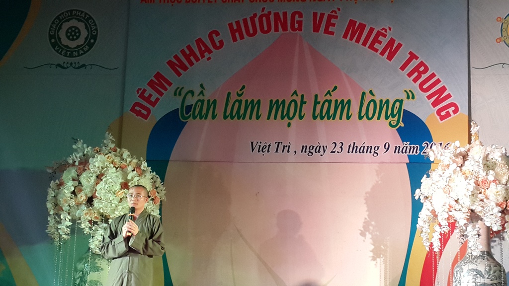 Chùa Phúc Long Tổ Chức Đêm Nhạc Hướng về Miền Trung Chủ Đề: &quot;Cần Lắm Một Tấm Lòng&quot;