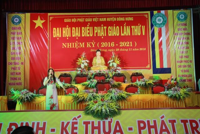 Thái Bình: Đại hội đại biểu Phật giáo huyện Đông Hưng lần V