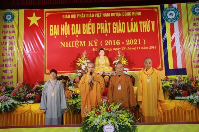 Thái Bình: Đại hội đại biểu Phật giáo huyện Đông Hưng lần V