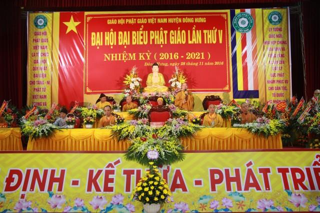 Thái Bình: Đại hội đại biểu Phật giáo huyện Đông Hưng lần V