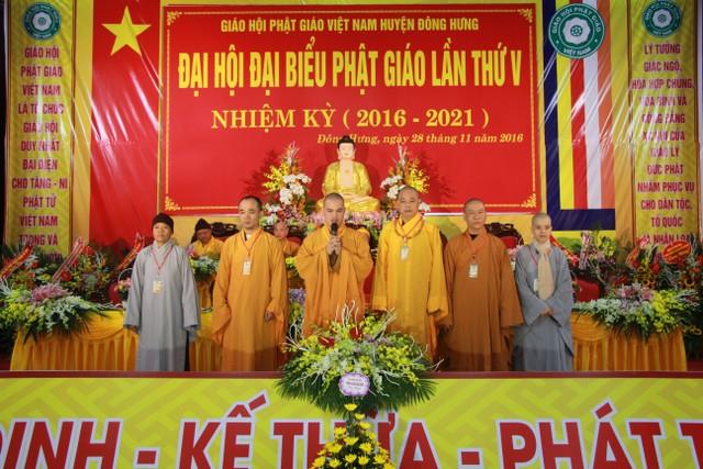 Thái Bình: Đại hội đại biểu Phật giáo huyện Đông Hưng lần V