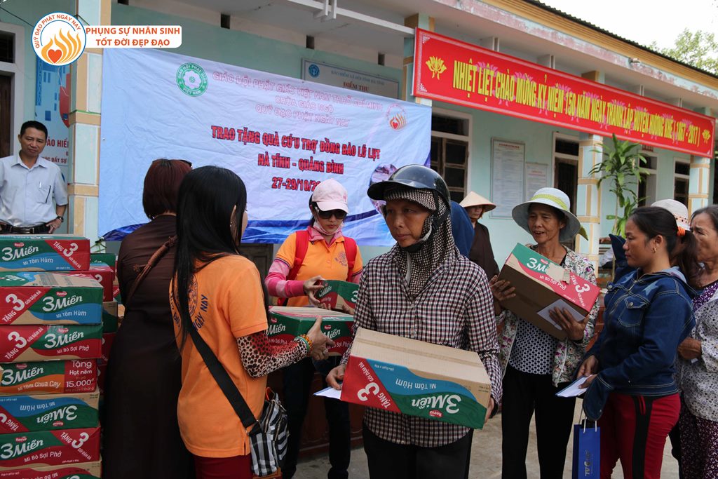 Quỹ Đạo Phật Ngày Nay – Tổng Kết Chương Trình Cứu Trợ Đồng Bào Lũ Lụt Tại Quảng Bình &amp; Hà Tĩnh Đợt 1 - Tháng 10/2016 (C88-1)