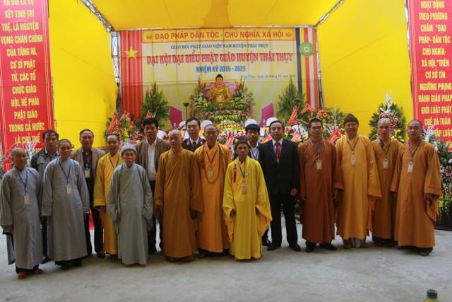 Thái Bình: Đại hội đại biểu Phật giáo huyện Thái Thụy