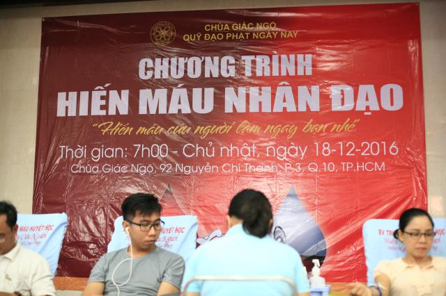 Chùa Giác Ngộ: Một giọt máu cho đi một cuộc đời ở lại ( lần thứ 8)