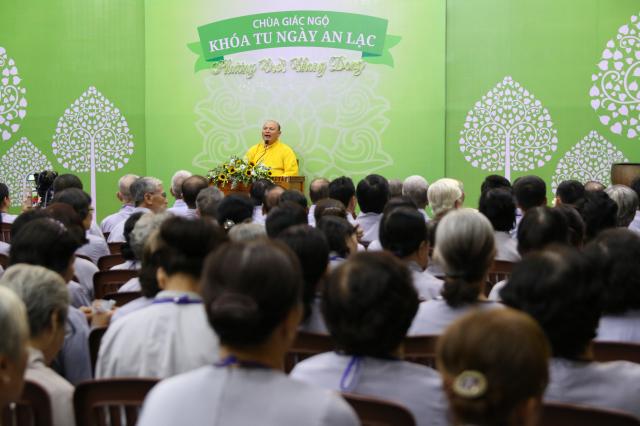 Chùa Giác Ngộ: Khóa tu Ngày An Lạc lần 9
