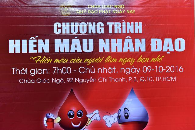 Chùa Giác Ngộ: Một giọt máu cho đi một cuộc đời ở lại (lần thứ 7)