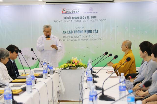 Chương trình Tổng kết Chăm sóc y tế 2016 Quý Tu sĩ và &quot; Chung tay vì người bệnh&quot;