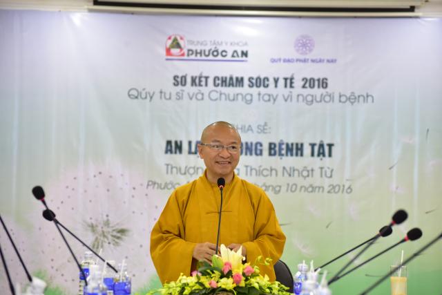 Chương trình Tổng kết Chăm sóc y tế 2016 Quý Tu sĩ và &quot; Chung tay vì người bệnh&quot;