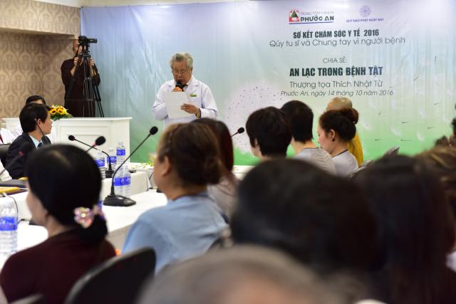 Chương trình Tổng kết Chăm sóc y tế 2016 Quý Tu sĩ và &quot; Chung tay vì người bệnh&quot;