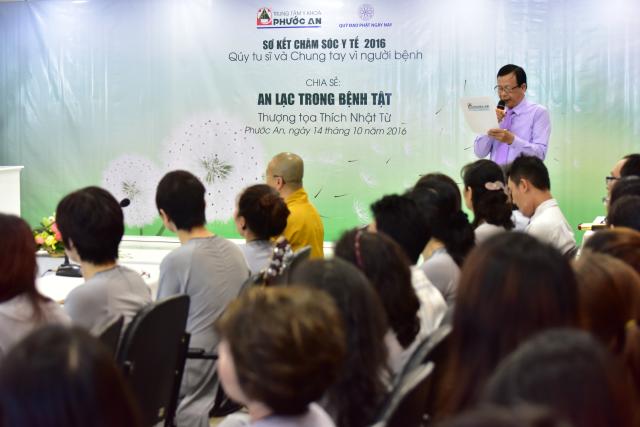 Chương trình Tổng kết Chăm sóc y tế 2016 Quý Tu sĩ và &quot; Chung tay vì người bệnh&quot;