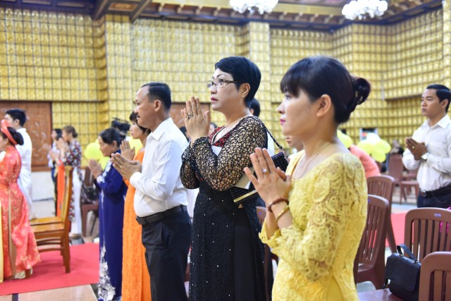Chùa Giác Ngộ: Lễ hằng thuận của 2 Phật tử Pháp Đạo và Hoa Tâm