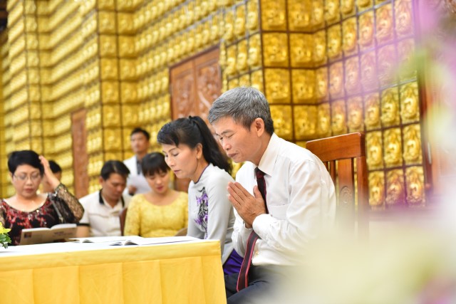 Chùa Giác Ngộ: Lễ hằng thuận của 2 Phật tử Pháp Đạo và Hoa Tâm