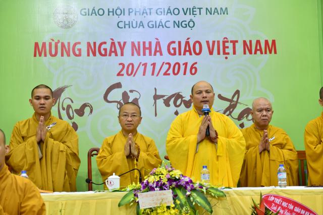 Chùa Giác Ngộ: tổ chức trọng thể Lễ tri ân: “Tôn sư trọng Đạo”
