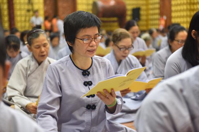 Chùa Giác Ngộ: Long trọng tổ chức khóa lễ Phật Thành Đạo PL. 2560