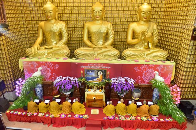 Chùa Giác Ngộ: Long trọng tổ chức khóa lễ Phật Thành Đạo PL. 2560