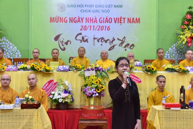 Chùa Giác Ngộ: tổ chức trọng thể Lễ tri ân: “Tôn sư trọng Đạo”