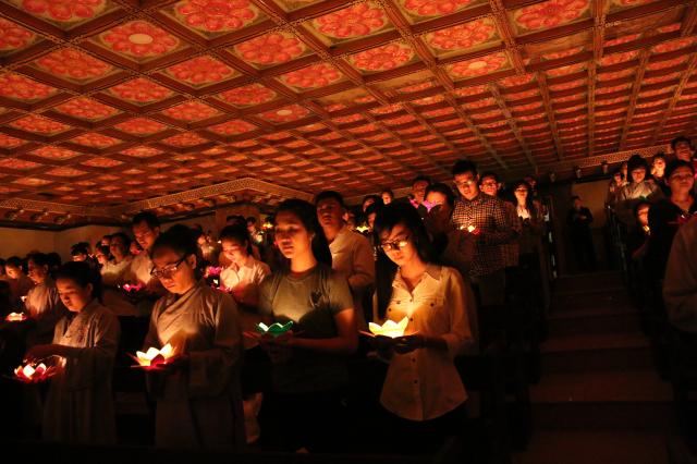 Chùa Giác Ngộ: Long trọng tổ chức khóa lễ Phật Thành Đạo PL. 2560