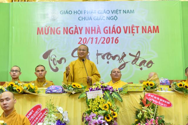 Chùa Giác Ngộ: tổ chức trọng thể Lễ tri ân: “Tôn sư trọng Đạo”