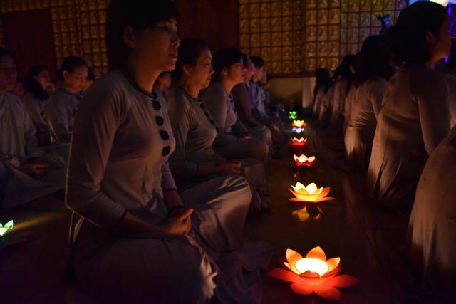 Chùa Giác Ngộ: Long trọng tổ chức khóa lễ Phật Thành Đạo PL. 2560