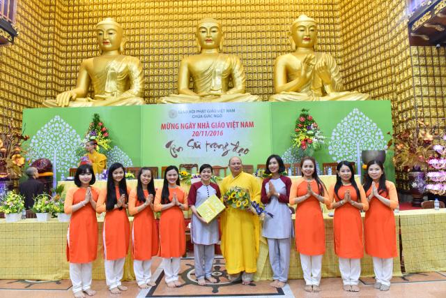 Chùa Giác Ngộ: tổ chức trọng thể Lễ tri ân: “Tôn sư trọng Đạo”
