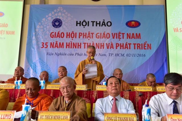 TP. HCM: Hội thảo khoa học ‘’Giáo hội Phật giáo Việt Nam 35 năm hình thành và phát triển’’