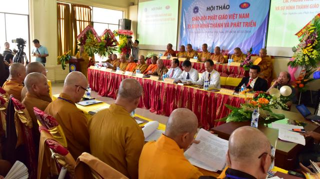 TP. HCM: Hội thảo khoa học ‘’Giáo hội Phật giáo Việt Nam 35 năm hình thành và phát triển’’
