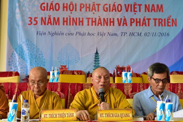 TP. HCM: Hội thảo khoa học ‘’Giáo hội Phật giáo Việt Nam 35 năm hình thành và phát triển’’