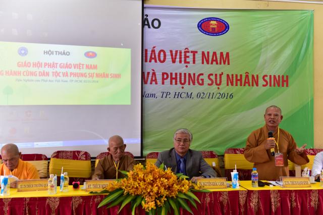 TP. HCM: Hội thảo khoa học ‘’Giáo hội Phật giáo Việt Nam 35 năm hình thành và phát triển’’