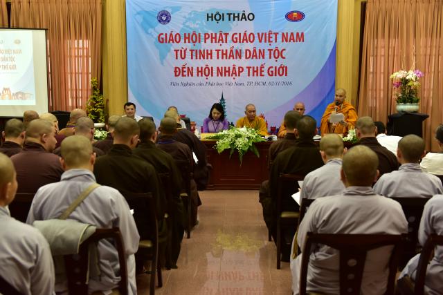 TP. HCM: Hội thảo khoa học ‘’Giáo hội Phật giáo Việt Nam 35 năm hình thành và phát triển’’