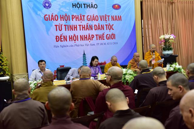 TP. HCM: Hội thảo khoa học ‘’Giáo hội Phật giáo Việt Nam 35 năm hình thành và phát triển’’